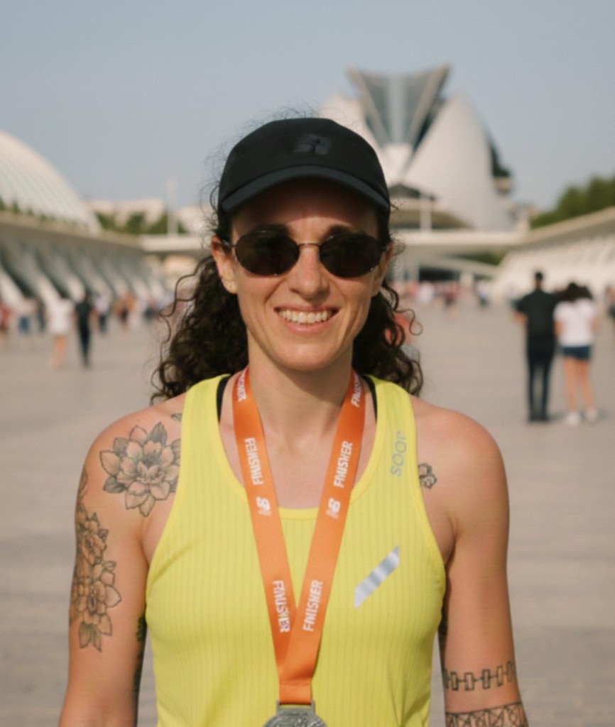 Runner entrenando con Runpi
